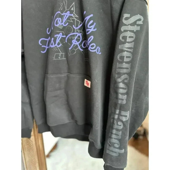 Stevenson Ranch x The Arizona Coyotes Collab Hoodie Black - Picture 4 of 8